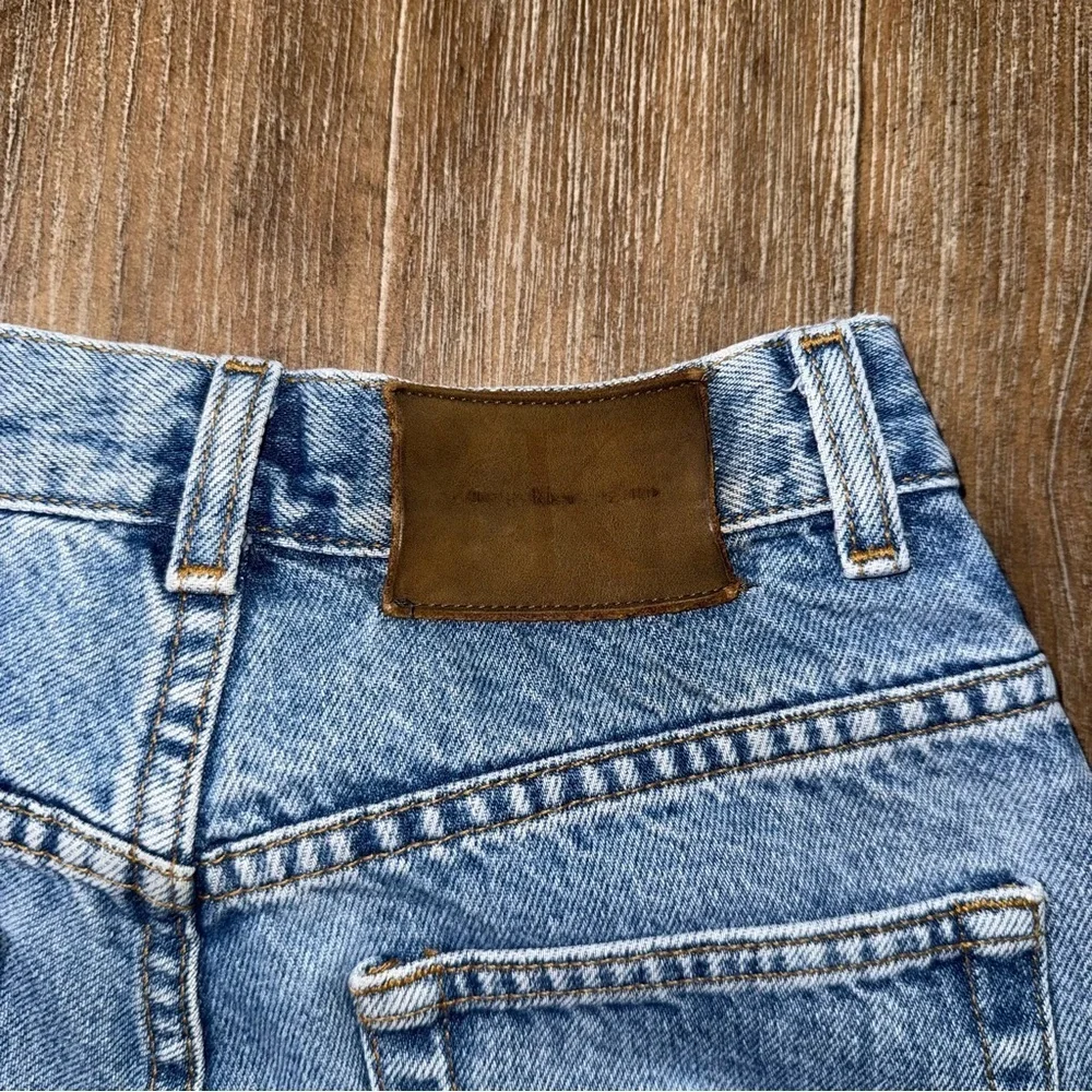 Vintage calvin klein mom jeans high rise straight leg 90s blue